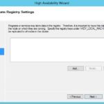 G - Registry Settings