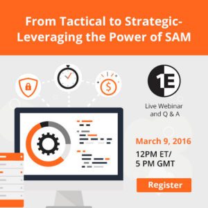 Software Asset Management Webinar