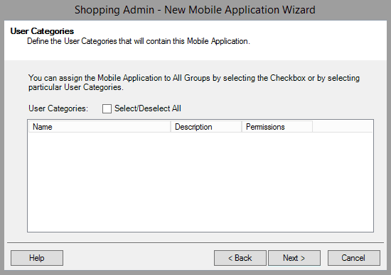 user-categories-new-shopping-wizard-application-deployment